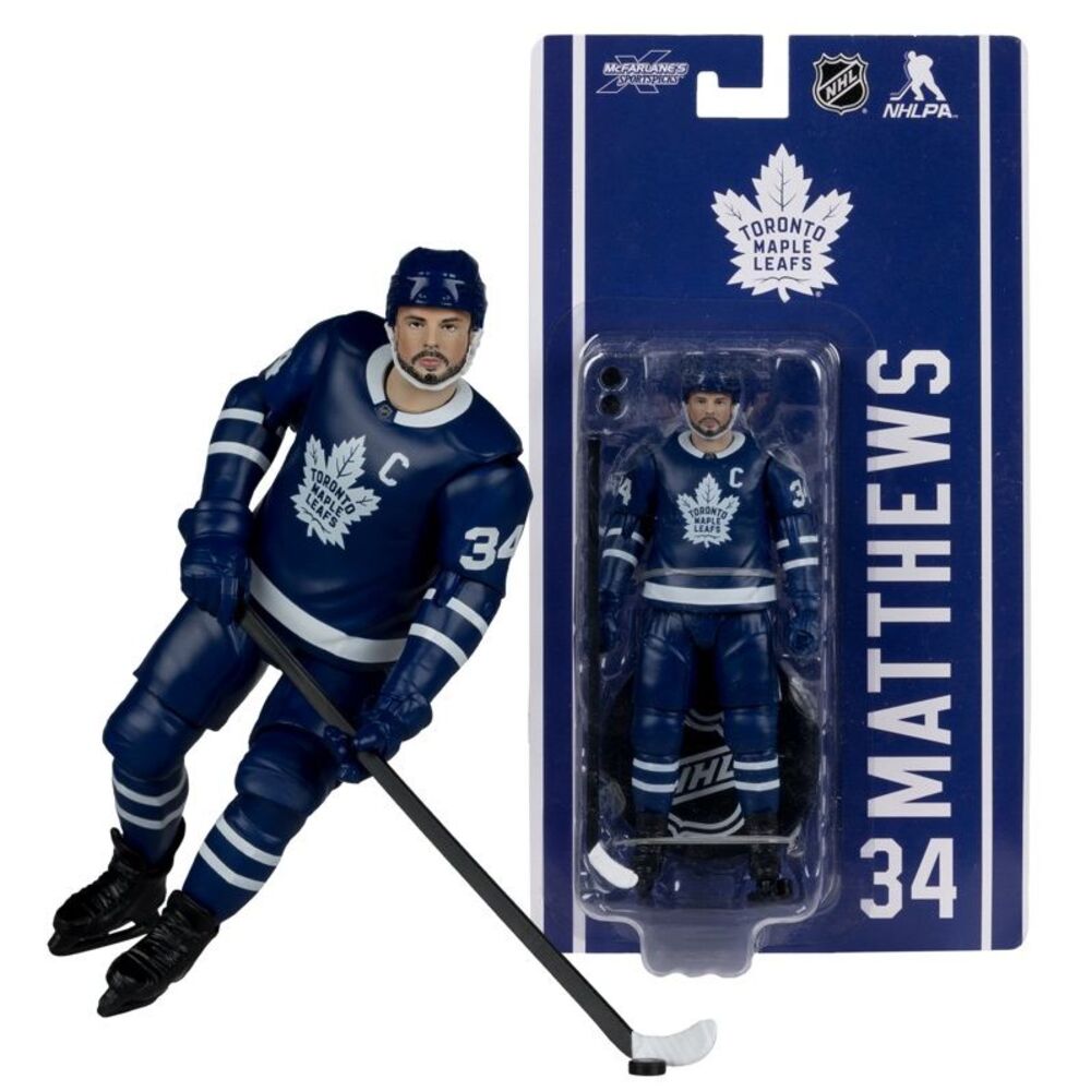 Auston Matthews (Toronto Maple Leafs) McFarlane NHL 6" Articulated Figure